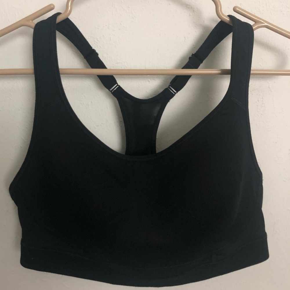 Champion Black Sports Bra NWOT